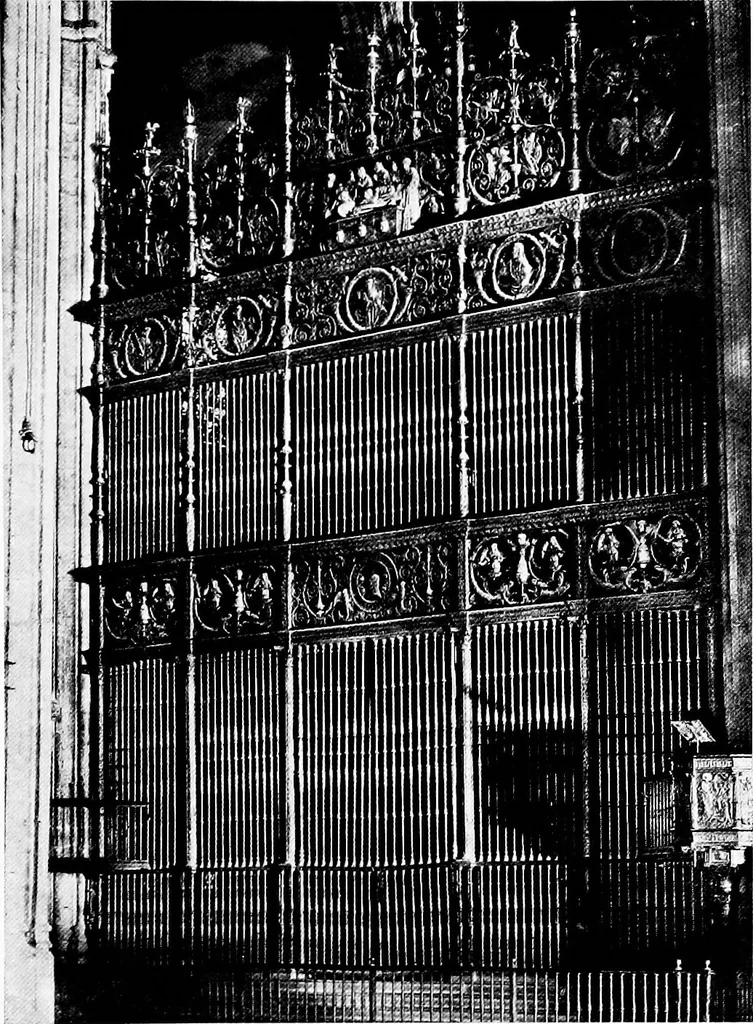 An illustration from Spanish ironwork, 1915, leaf 202