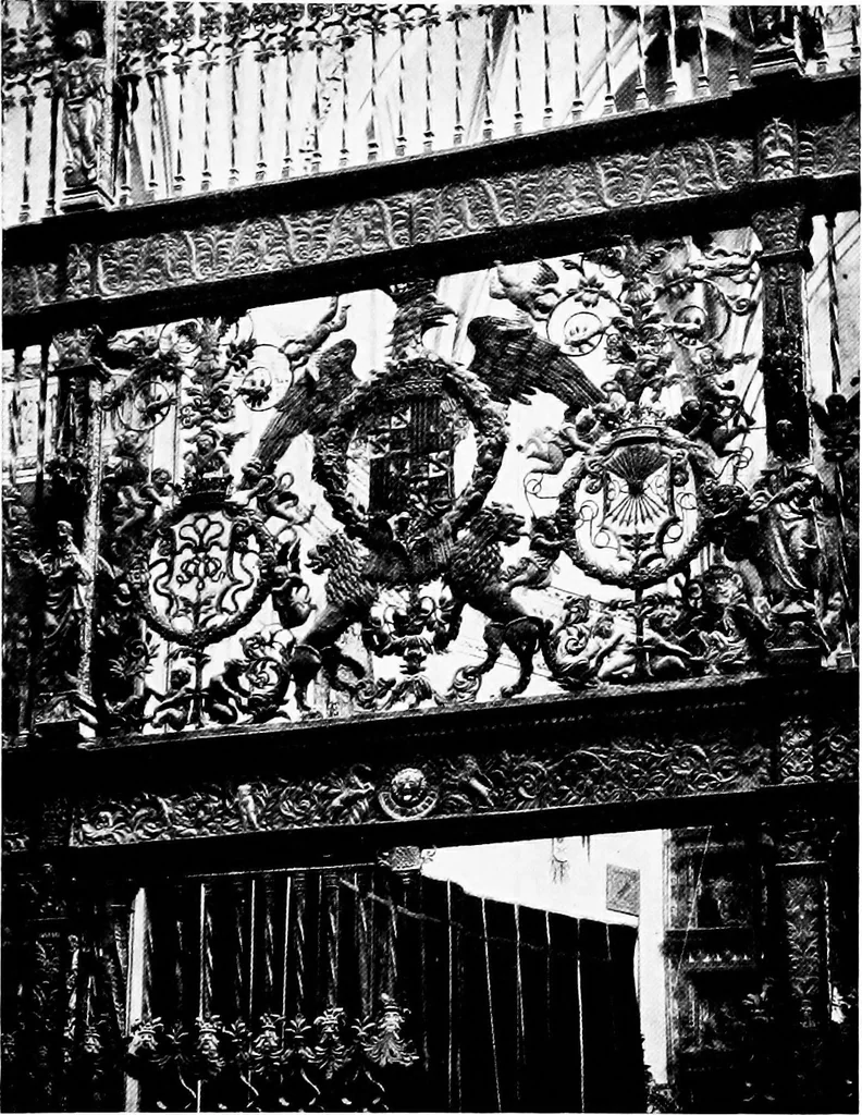 An illustration from Spanish ironwork, 1915, leaf 214