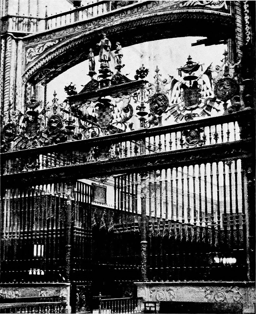An illustration from Spanish ironwork, 1915, leaf 228