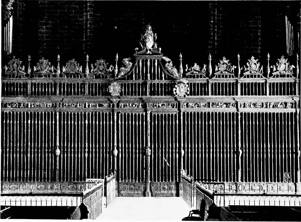An illustration from Spanish ironwork, 1915, leaf 238