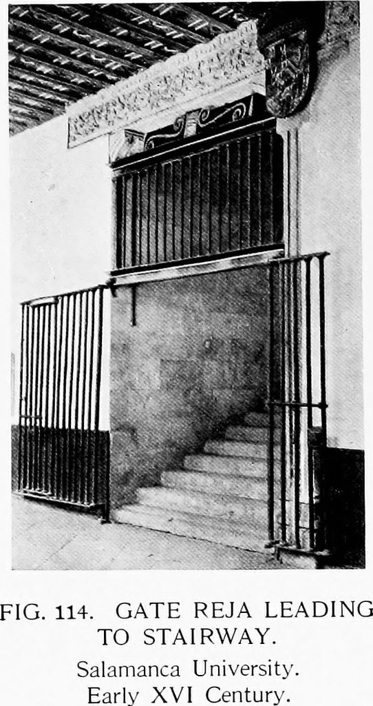 An illustration from Spanish ironwork, 1915, leaf 246
