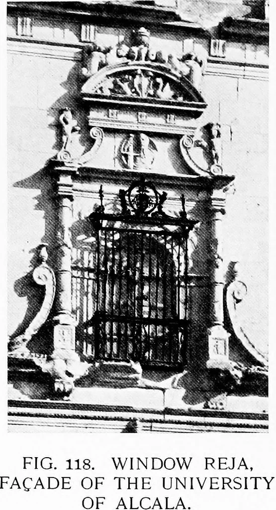 An illustration from Spanish ironwork, 1915, leaf 250
