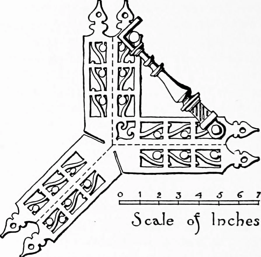 An illustration from Spanish ironwork, 1915, leaf 279