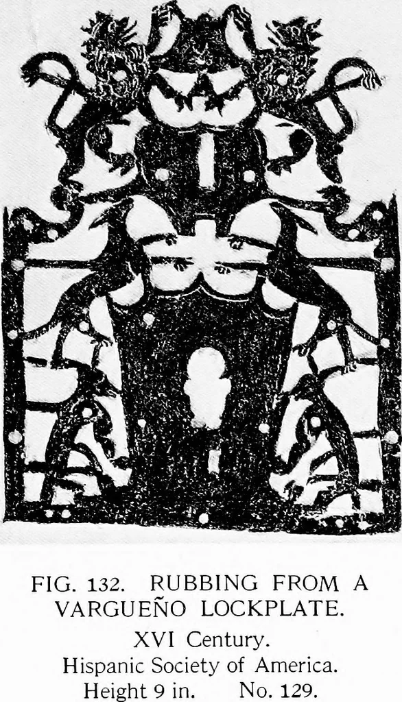 An illustration from Spanish ironwork, 1915, leaf 280