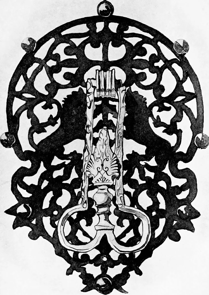 An illustration from Spanish ironwork, 1915, leaf 290