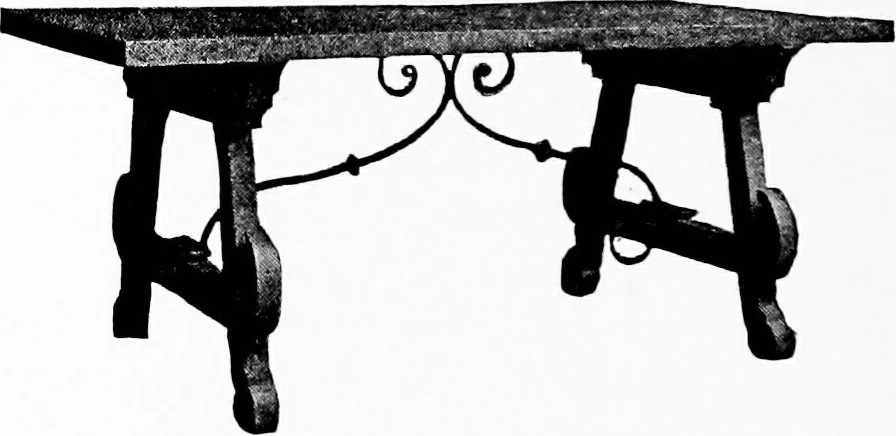 An illustration from Spanish ironwork, 1915, leaf 303