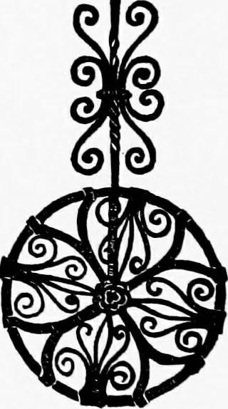 An illustration from Spanish ironwork, 1915, leaf 307