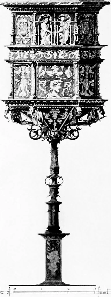 An illustration from Spanish ironwork, 1915, leaf 7