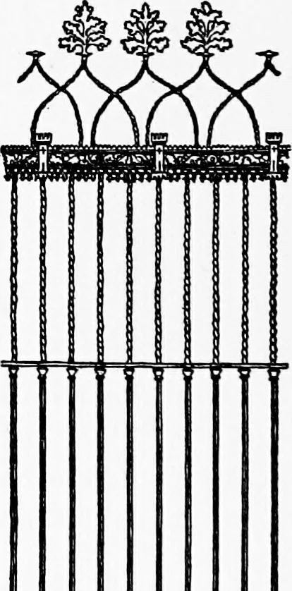 An illustration from Spanish ironwork, 1915, leaf 79