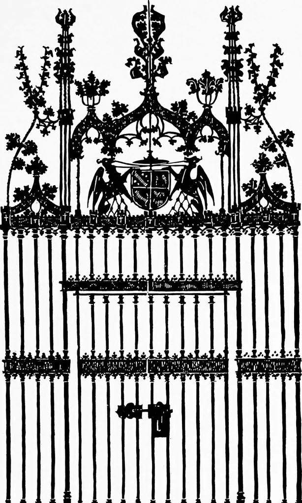 An illustration from Spanish ironwork, 1915, leaf 90