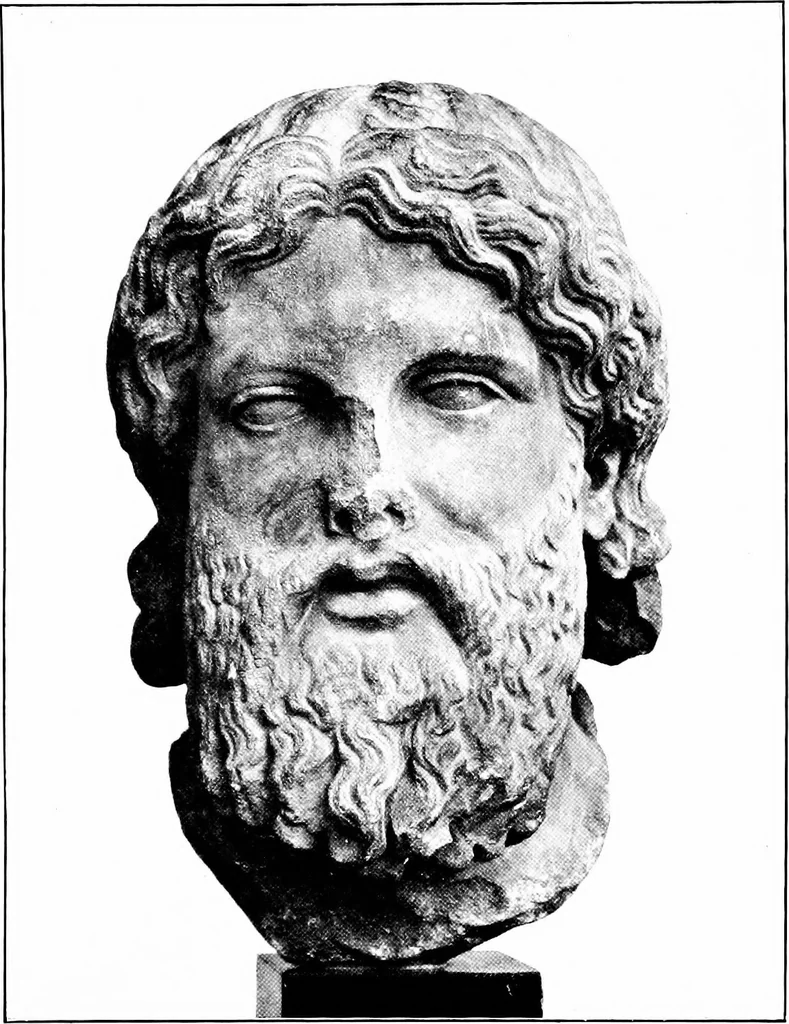 An illustration from Six Greek sculptors, 1910, leaf 182