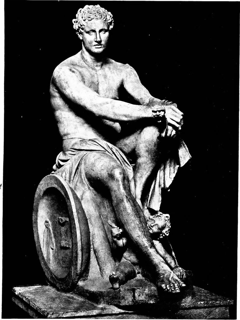 An illustration from Six Greek sculptors, 1910, leaf 324