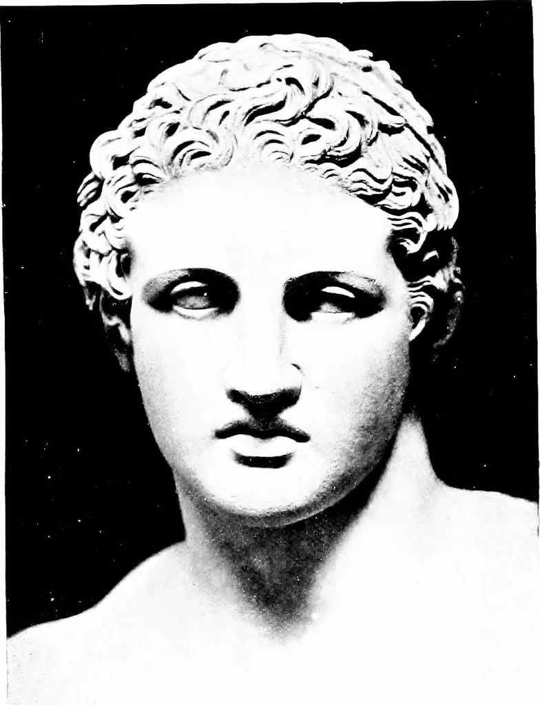 An illustration from Six Greek sculptors, 1910, leaf 332