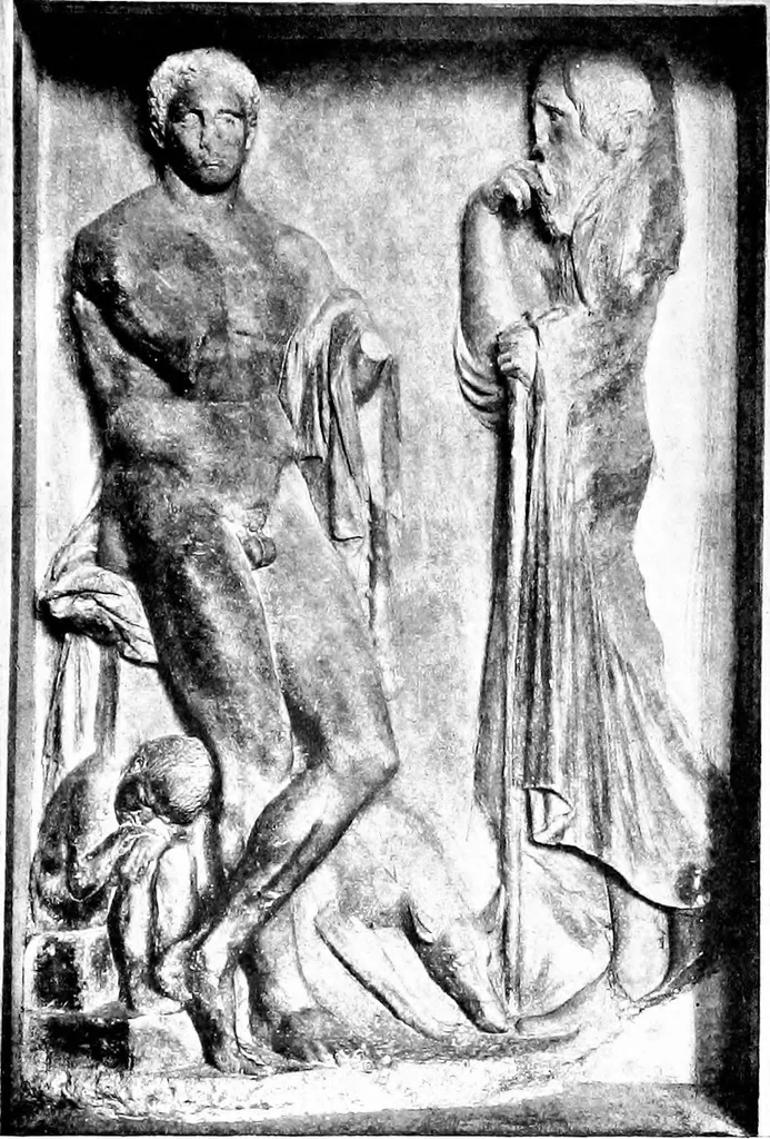 An illustration from Six Greek sculptors, 1910, leaf 358