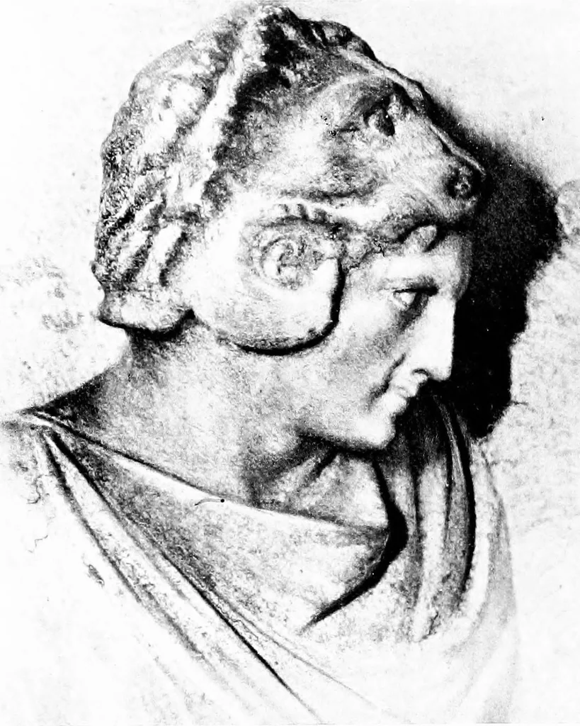 An illustration from Six Greek sculptors, 1910, leaf 388