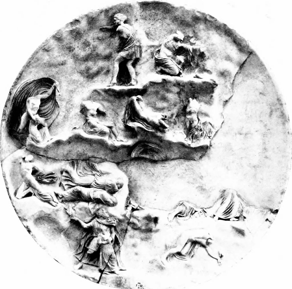 An illustration from Six Greek sculptors, 1910, leaf 407
