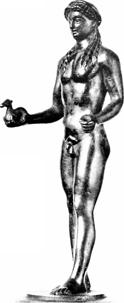 An illustration from Six Greek sculptors, 1910, leaf 45
