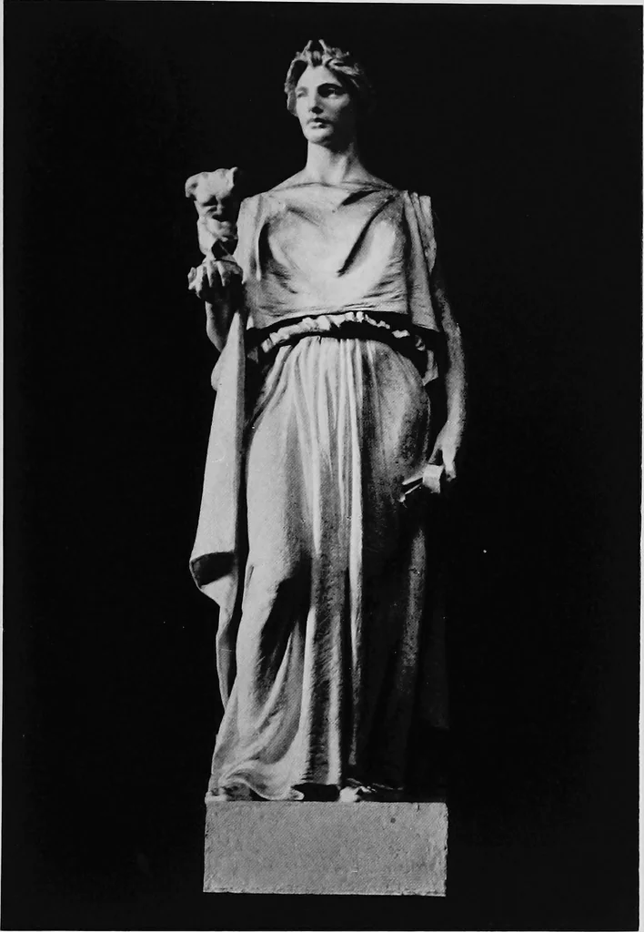 An illustration from Catalogue of the works of art belonging to the City of New York, 1909, leaf 132