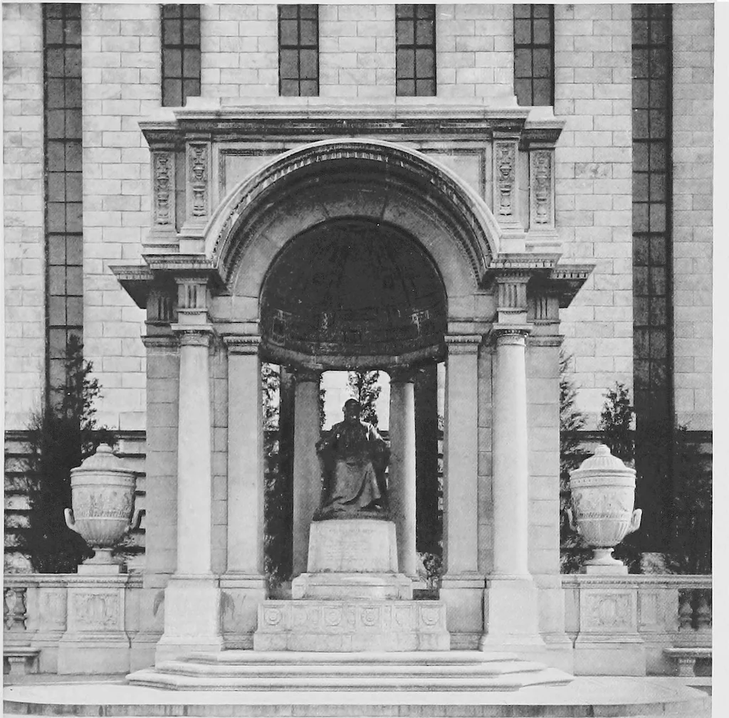 An illustration from Catalogue of the works of art belonging to the City of New York, 1909, leaf 146