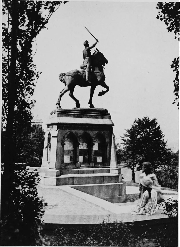 An illustration from Catalogue of the works of art belonging to the City of New York, 1909, leaf 154