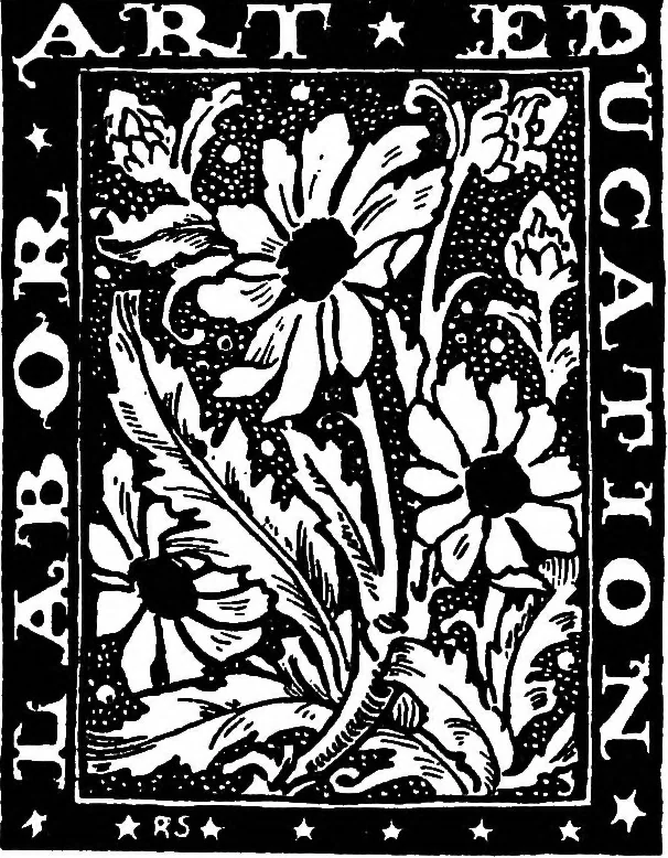 An illustration from Chapters in the history of the arts and crafts movement, 1902, leaf 14