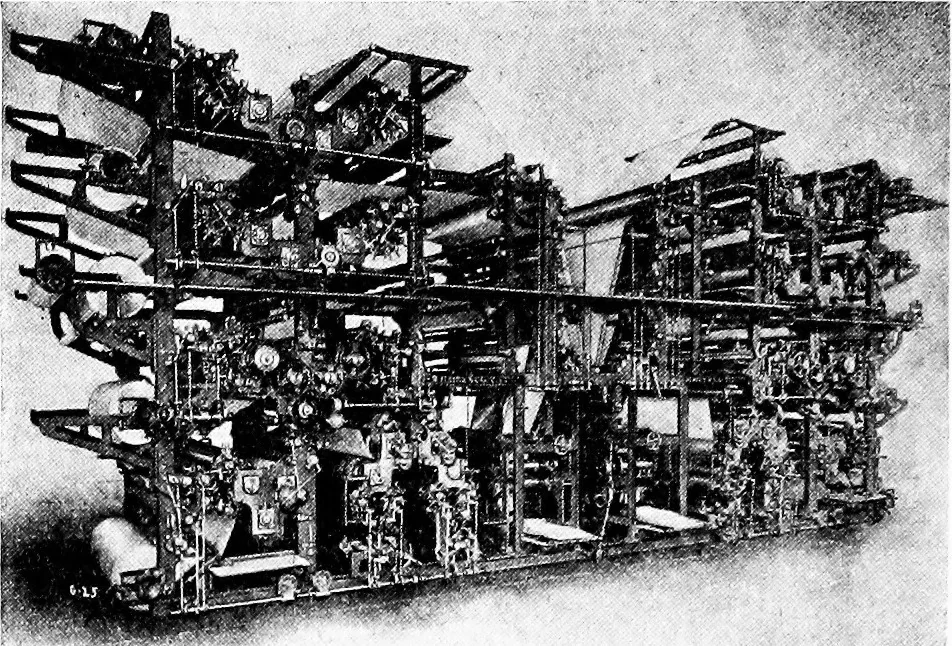 An illustration from The graphic arts; modern men and modern methods, 1921, leaf 147