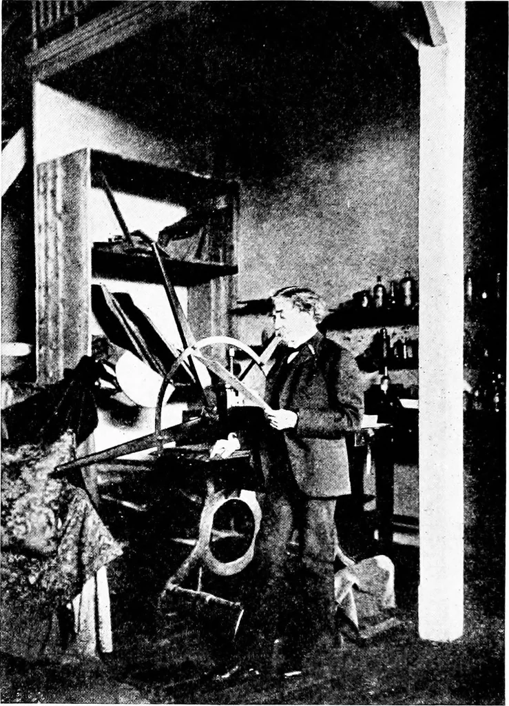 An illustration from The graphic arts; modern men and modern methods, 1921, leaf 195