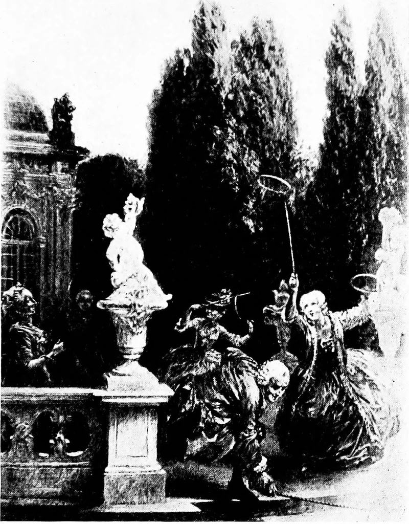 An illustration from The graphic arts; modern men and modern methods, 1921, leaf 258