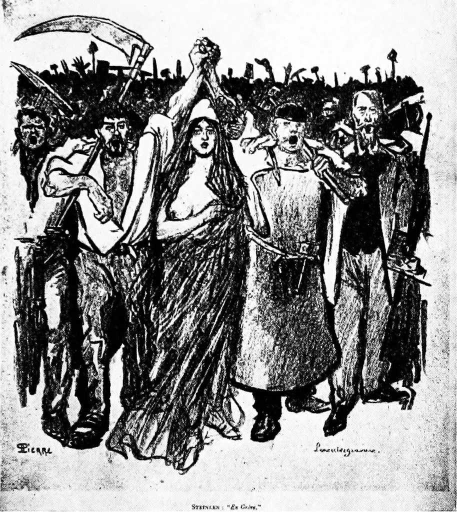 An illustration from The graphic arts; modern men and modern methods, 1921, leaf 268