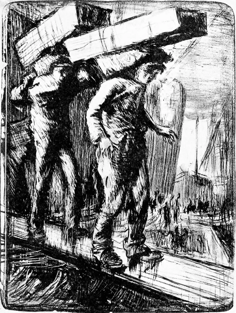 An illustration from The graphic arts; modern men and modern methods, 1921, leaf 278