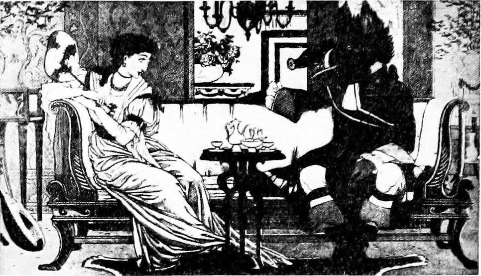 An illustration from The graphic arts; modern men and modern methods, 1921, leaf 83