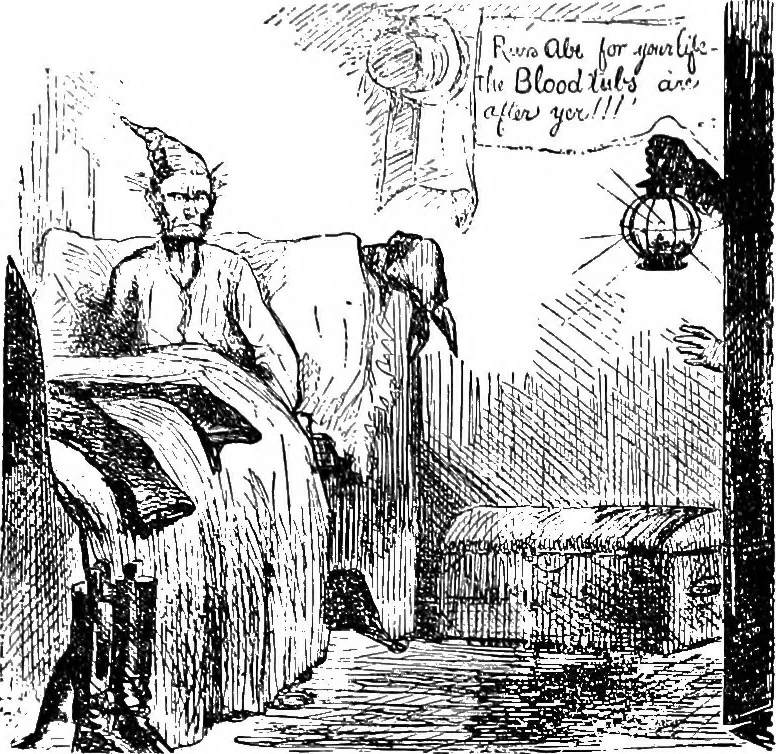 An illustration from Presidential nominations and elections; a history of American conventions, national campaigns, inaugurations and campaign caricature, with numerous illustrations, 1916, leaf 260