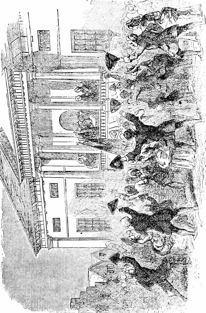 An illustration from Presidential nominations and elections; a history of American conventions, national campaigns, inaugurations and campaign caricature, with numerous illustrations, 1916, leaf 30