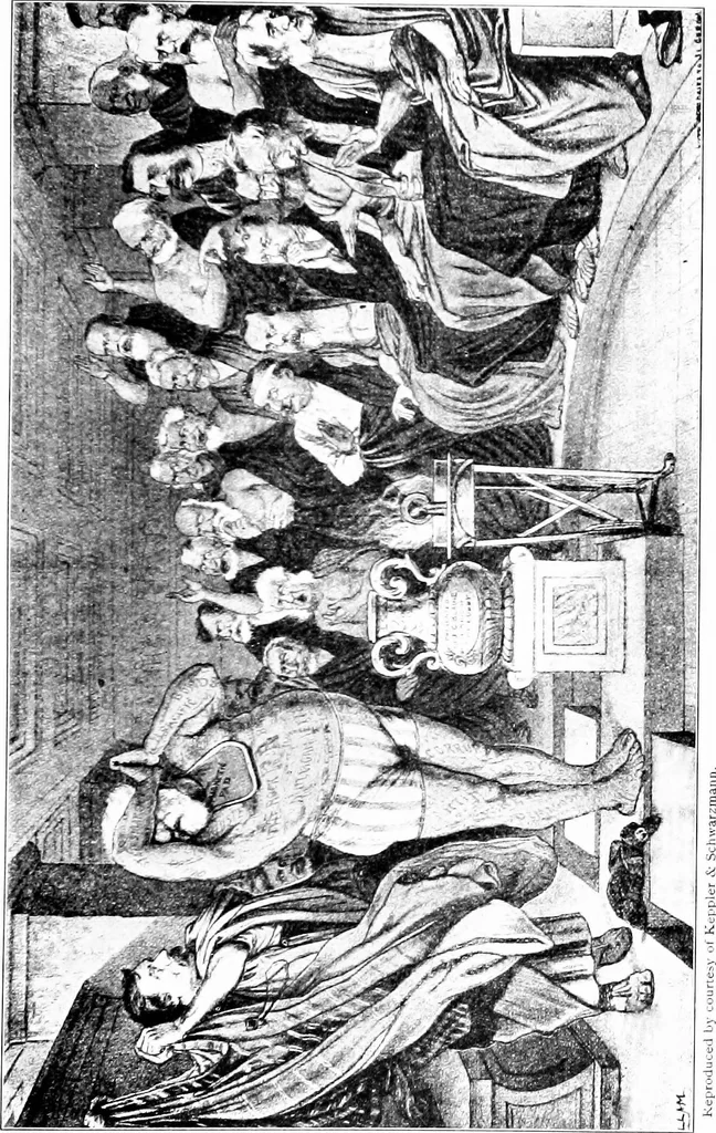 An illustration from Presidential nominations and elections; a history of American conventions, national campaigns, inaugurations and campaign caricature, with numerous illustrations, 1916, leaf 94