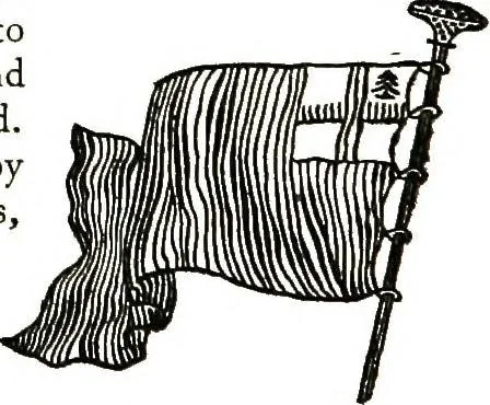 An illustration from Georgian: a pattern of spoons, forks and all other pieces of table flat ware is fully shown in this book, in which is also given an account of the chief events of the war of the revolution and the acts of oppression which preceded and provoked it..., 1906, leaf 12