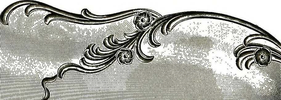 An illustration from Georgian: a pattern of spoons, forks and all other pieces of table flat ware is fully shown in this book, in which is also given an account of the chief events of the war of the revolution and the acts of oppression which preceded and provoked it..., 1906, leaf 82