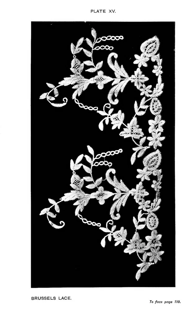 An illustration from Lace making and collecting : an elementary handbook, 1909, leaf 148