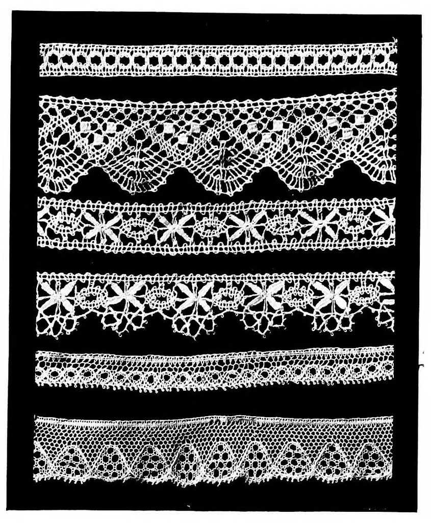 An illustration from Lace making and collecting : an elementary handbook, 1909, leaf 22