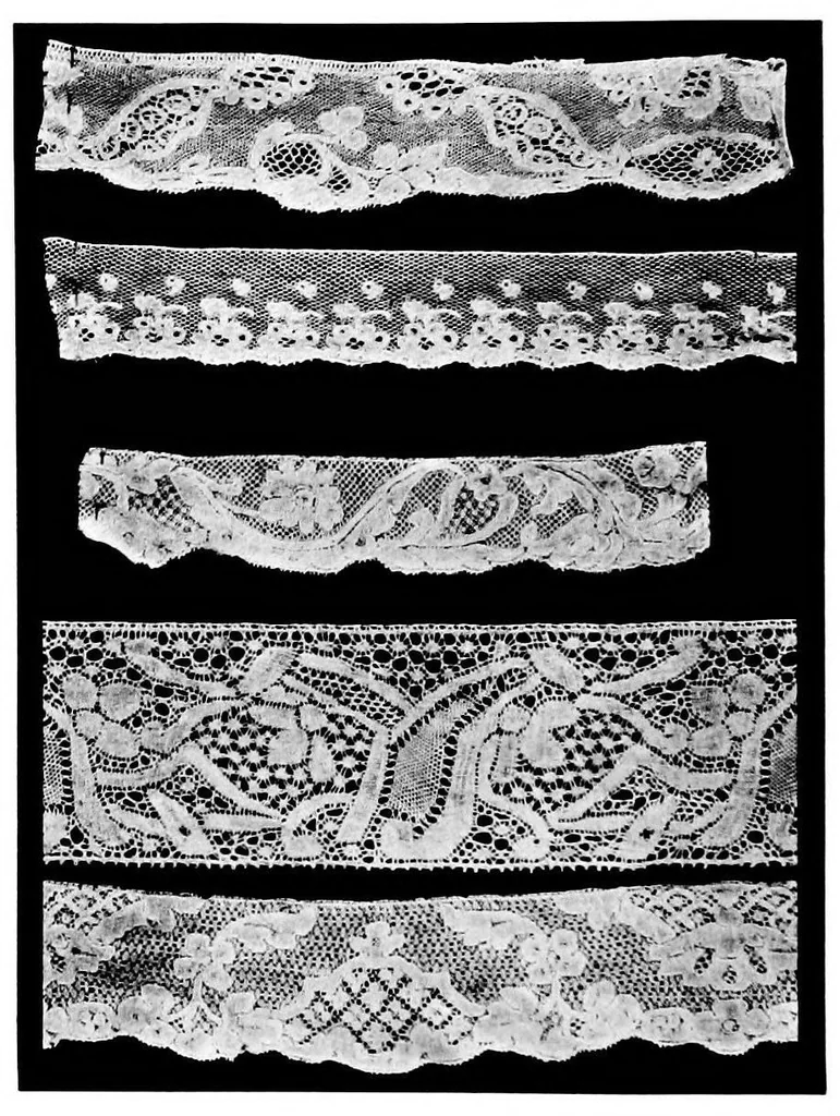 An illustration from Lace making and collecting : an elementary handbook, 1909, leaf 45
