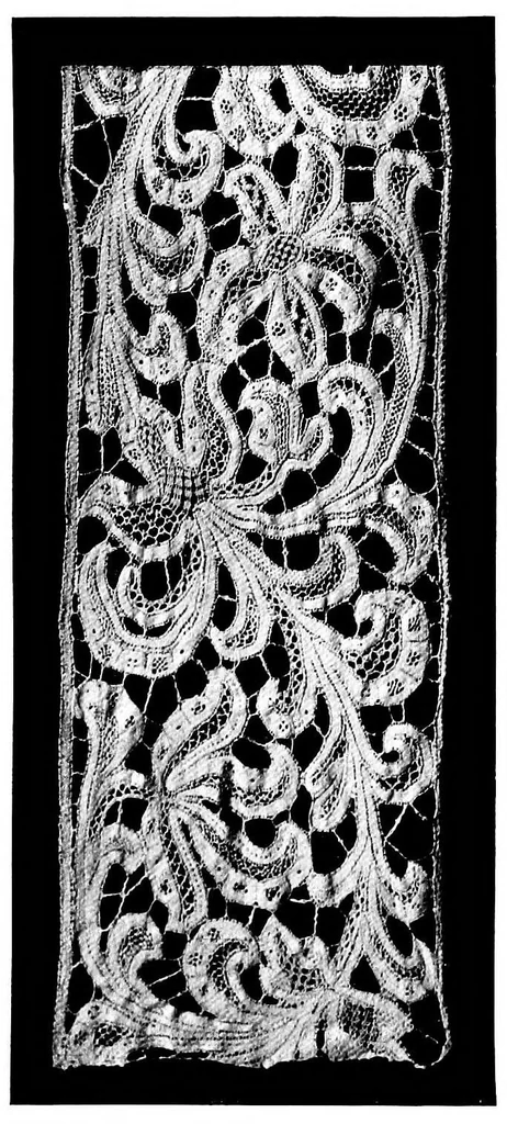 An illustration from Lace making and collecting : an elementary handbook, 1909, leaf 62