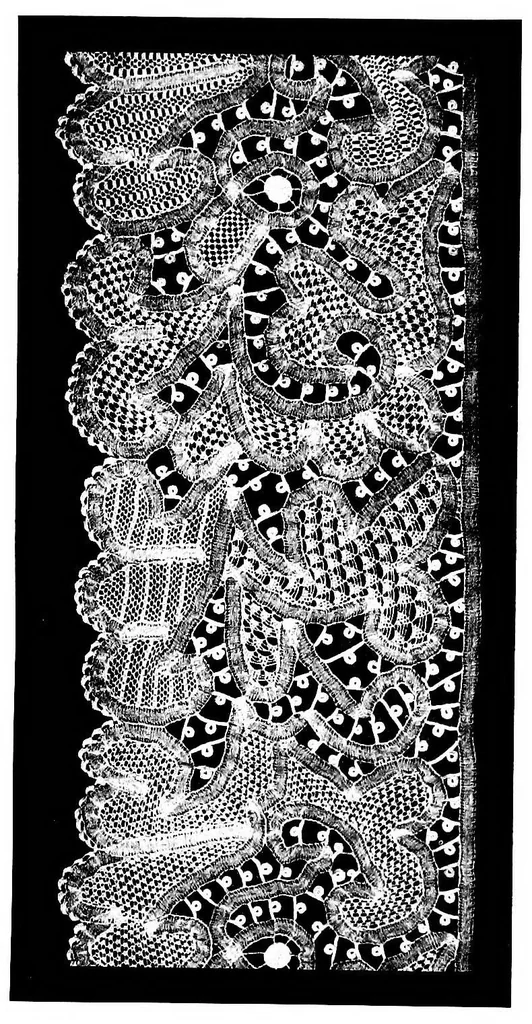 An illustration from Lace making and collecting : an elementary handbook, 1909, leaf 70