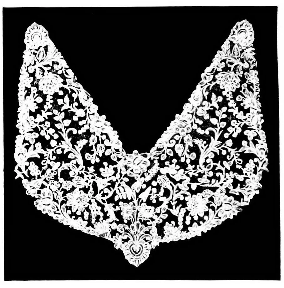 An illustration from Lace making and collecting : an elementary handbook, 1909, leaf 83