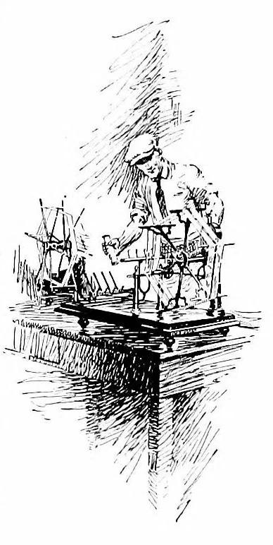 An illustration from The romance of lace : its historical background, its present manufacture, its varieties and uses, 1920, leaf 24