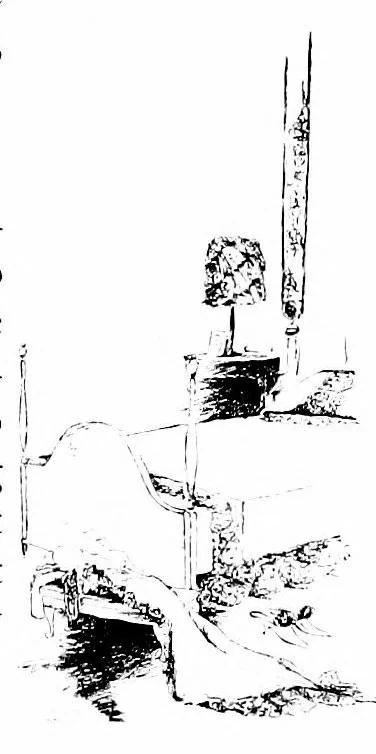 An illustration from The romance of lace : its historical background, its present manufacture, its varieties and uses, 1920, leaf 38