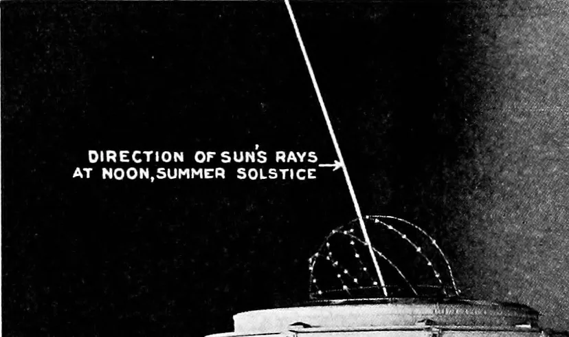 An illustration from Planning for daylight and sunlight in buildings, 1914, leaf 19