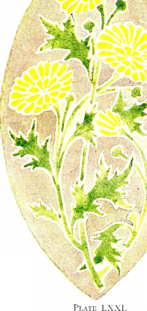 An illustration from Simple art applied to handwork, 1915, leaf 100