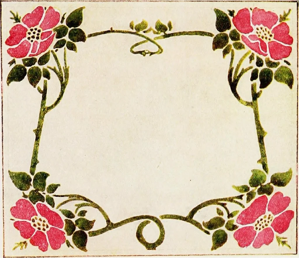 An illustration from Simple art applied to handwork, 1915, leaf 109