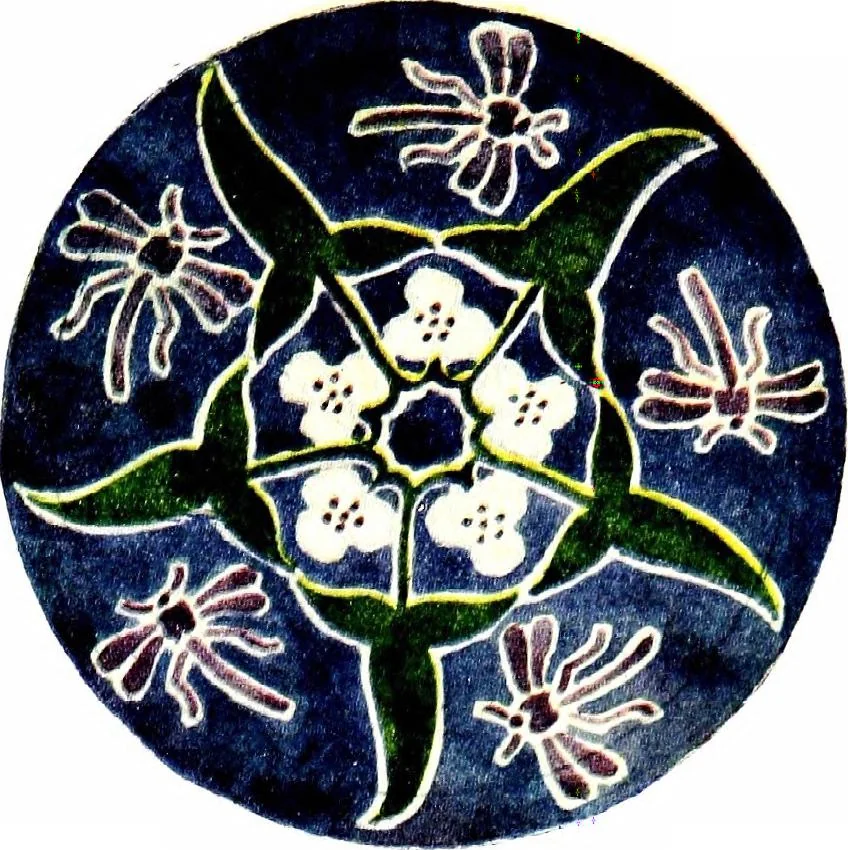 An illustration from Simple art applied to handwork, 1915, leaf 127