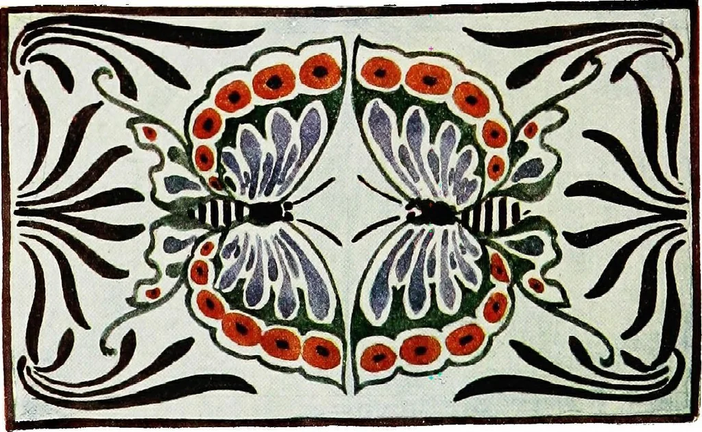 An illustration from Simple art applied to handwork, 1915, leaf 130