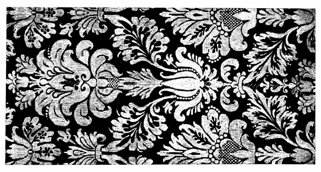 An illustration from An encyclopædia of textiles : from the earliest times to the beginning of the 19th century, 1900, leaf 170